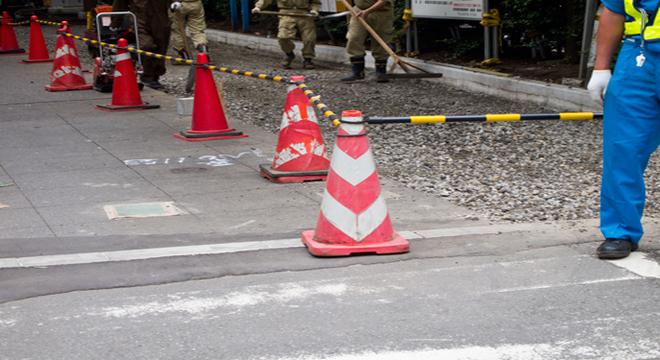 上本仮設